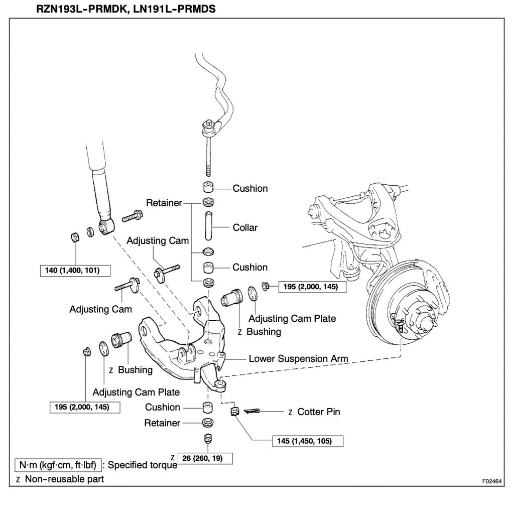 Toyota HILUX "SR" N140/150/160/170/190 1997-2005 Full Manual Set – Repair & Maintenance Manual - page 7