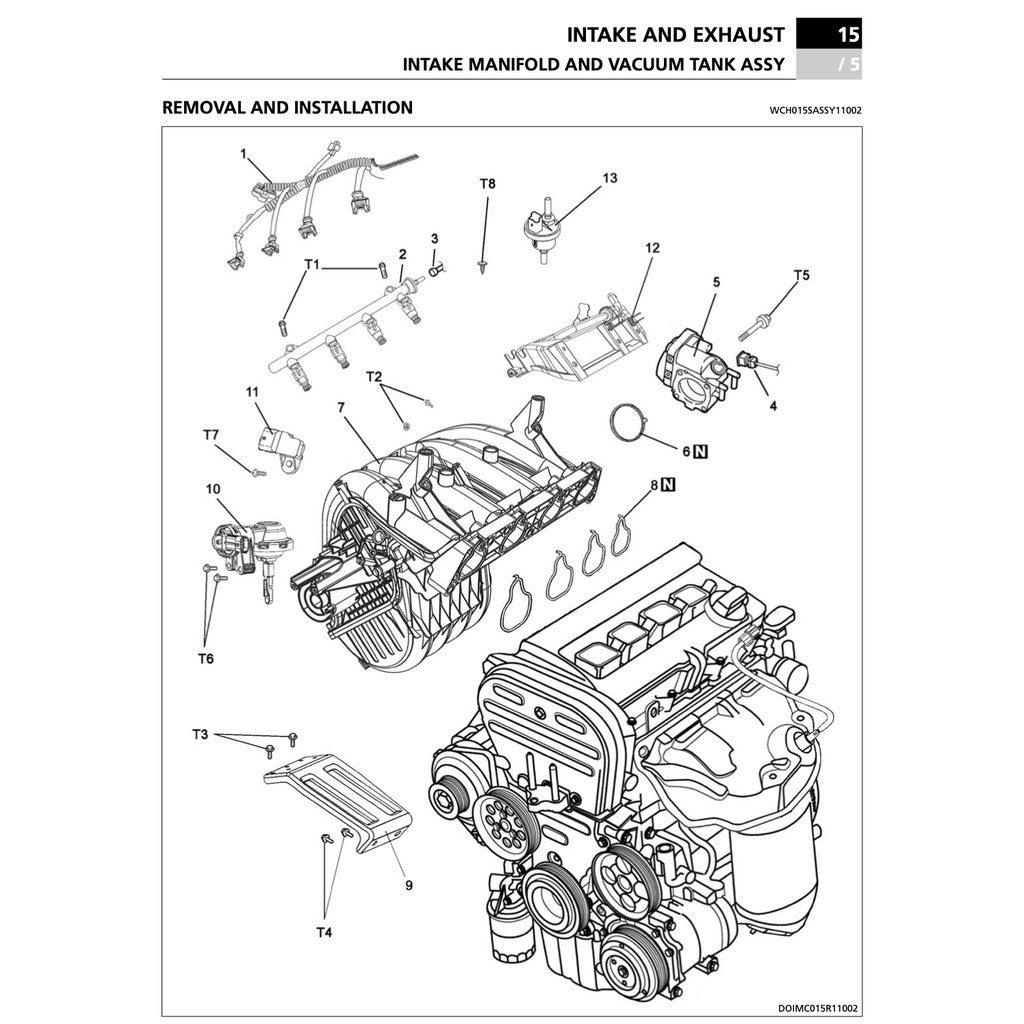 Proton CAMPRO IAFMand Engine Workshop Manual and Wiring BULLETIN - page 3