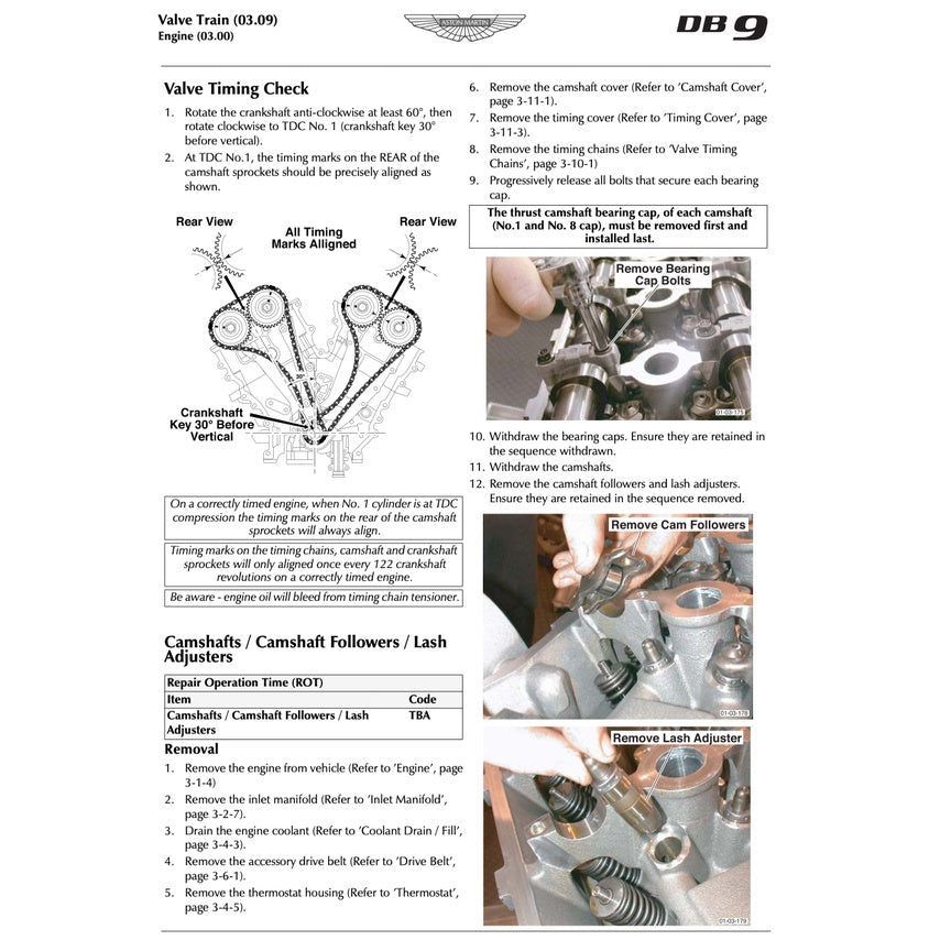 ASTON MARTIN DB9 2005-2016 Full Manual Set – Repair & Maintenance Manual - page 3