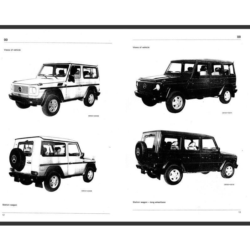 Mercedes-Benz G-CLASS W463 1990-2018 Full Manual Set – Repair & Maintenance Manual - page 3