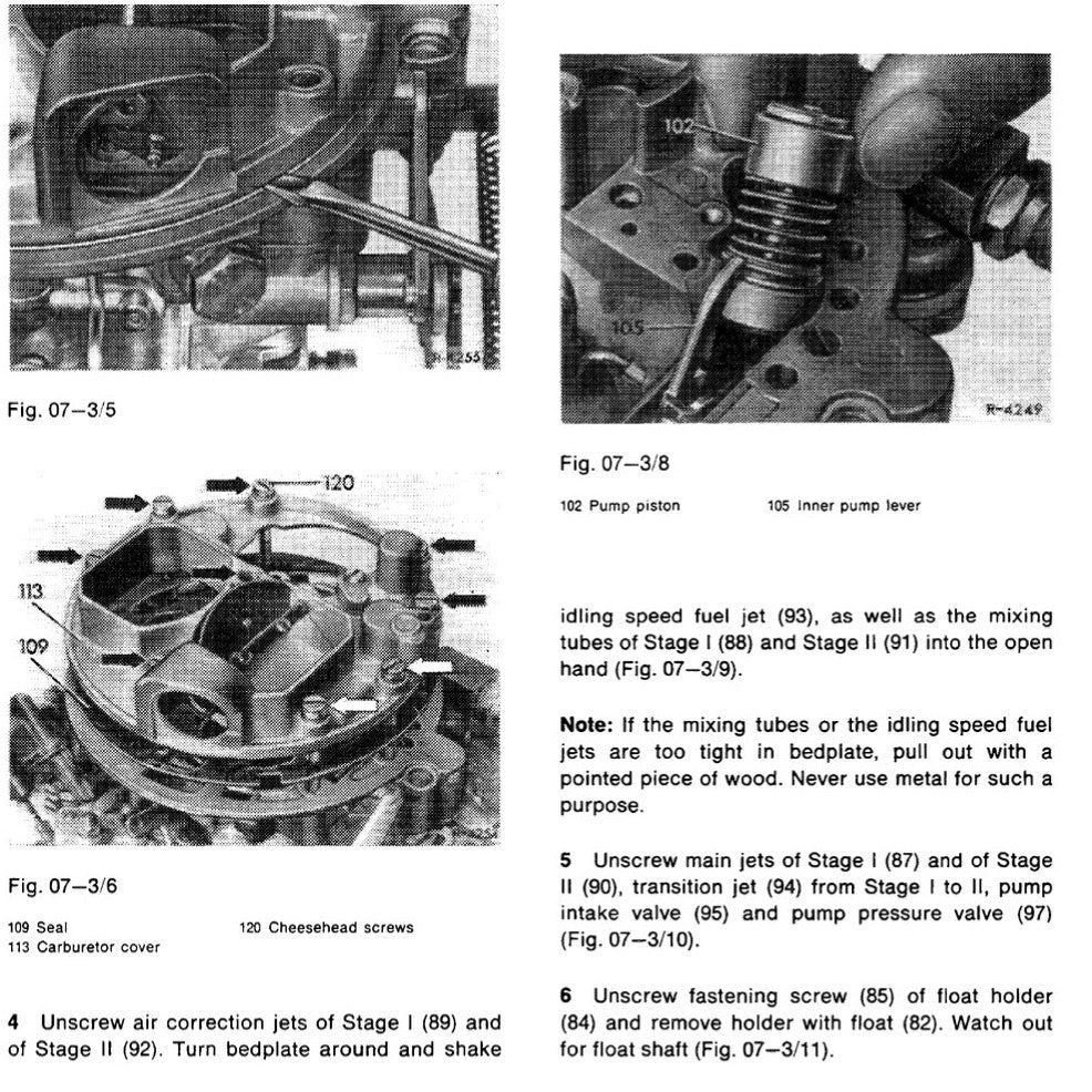 Mercedes-Benz Engine M114 & M130 1967-1976 Full Manual Set – Repair & Maintenance Manual - page 3