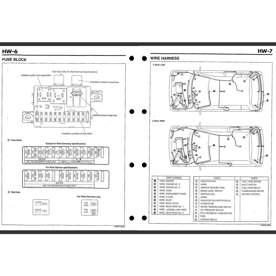 Perodua KANCIL MKI 1990-2001 Full Manual Set – Repair & Maintenance Manual - page 4