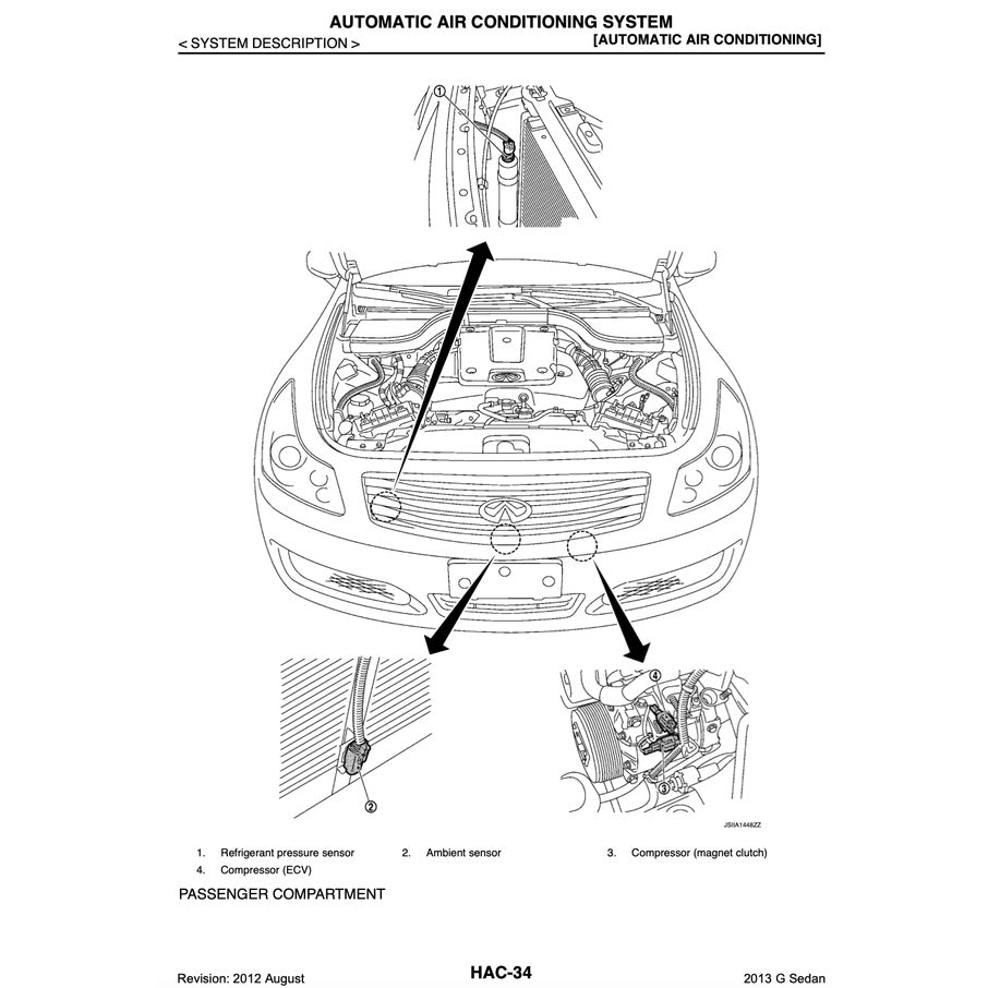 Infiniti G37 2007-2015 Full Manual Set – Repair & Maintenance Manual - page 7
