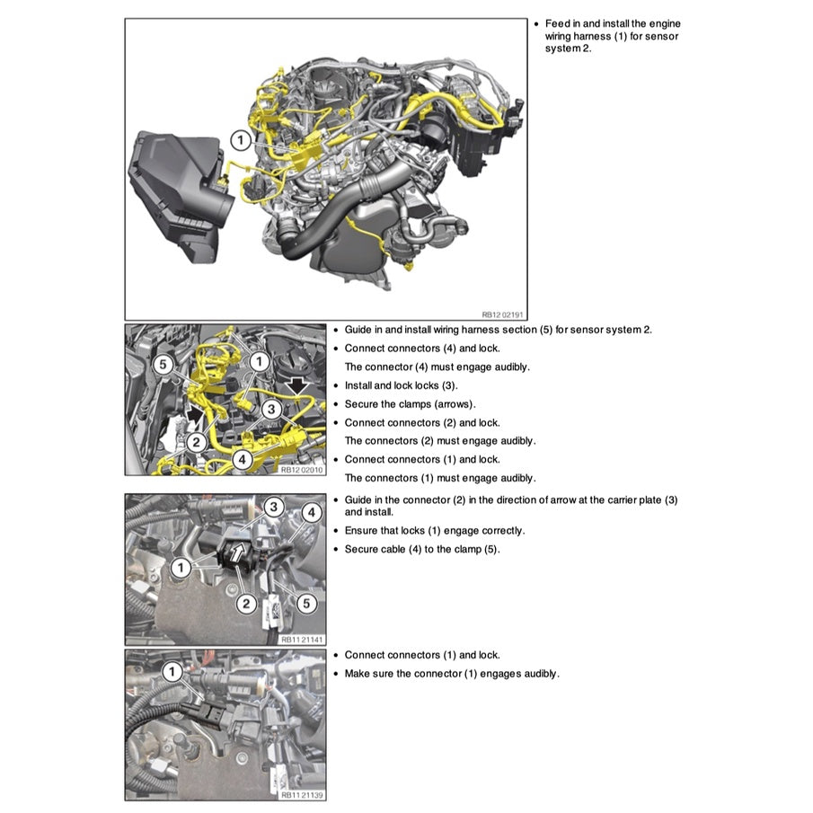 BMW 3 Series G20 320i / M340i 2019-2023 Full Manual Set – Repair & Maintenance Manual - page 8