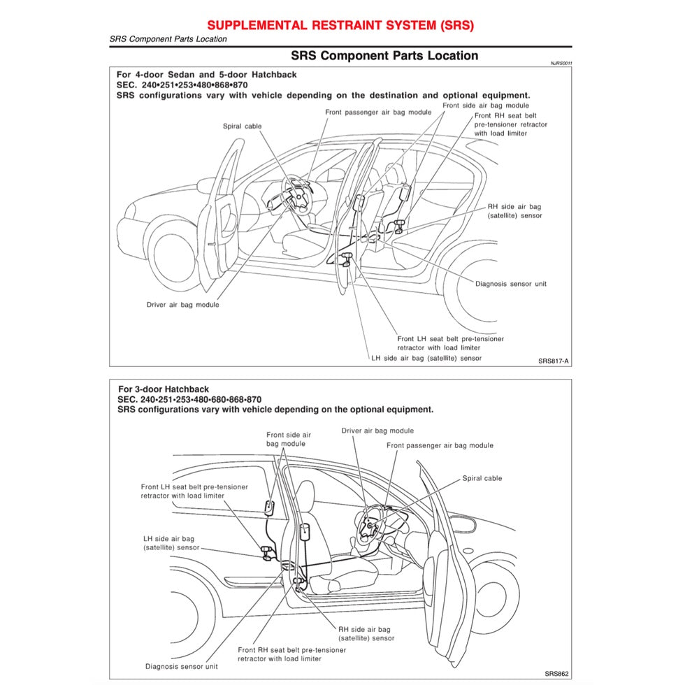Nissan SENTRA / SYLPHY N16 2005-2012 Full Manual Set – Repair & Maintenance Manual - page 9