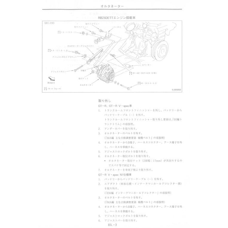 Nissan SKYLINE GT-R R33 1995-1998 Full Manual Set – Repair & Maintenance Manual - page 6