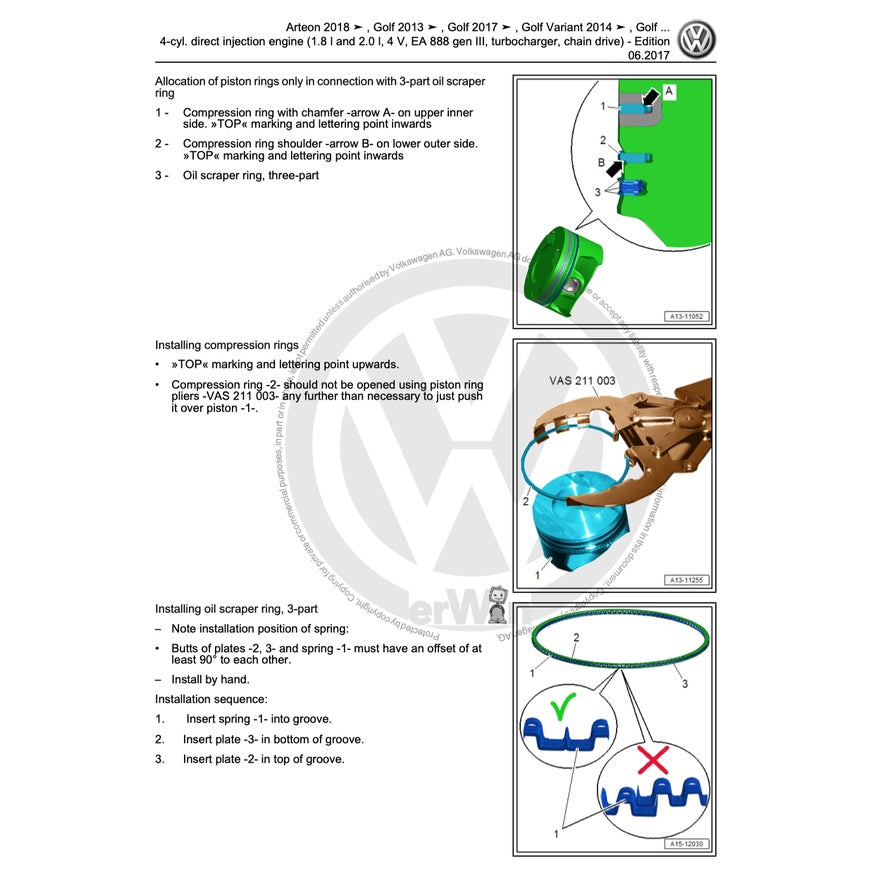 VW TIGUAN II AD/BW 2016+ Full Manual Set – Repair & Maintenance Manual - page 4