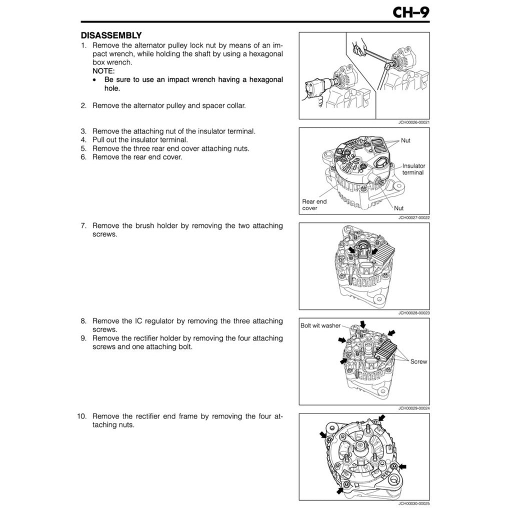 Daihatsu TERIOS J200/F700 2006-2018 Full Manual Set – Repair & Maintenance Manual - page 6
