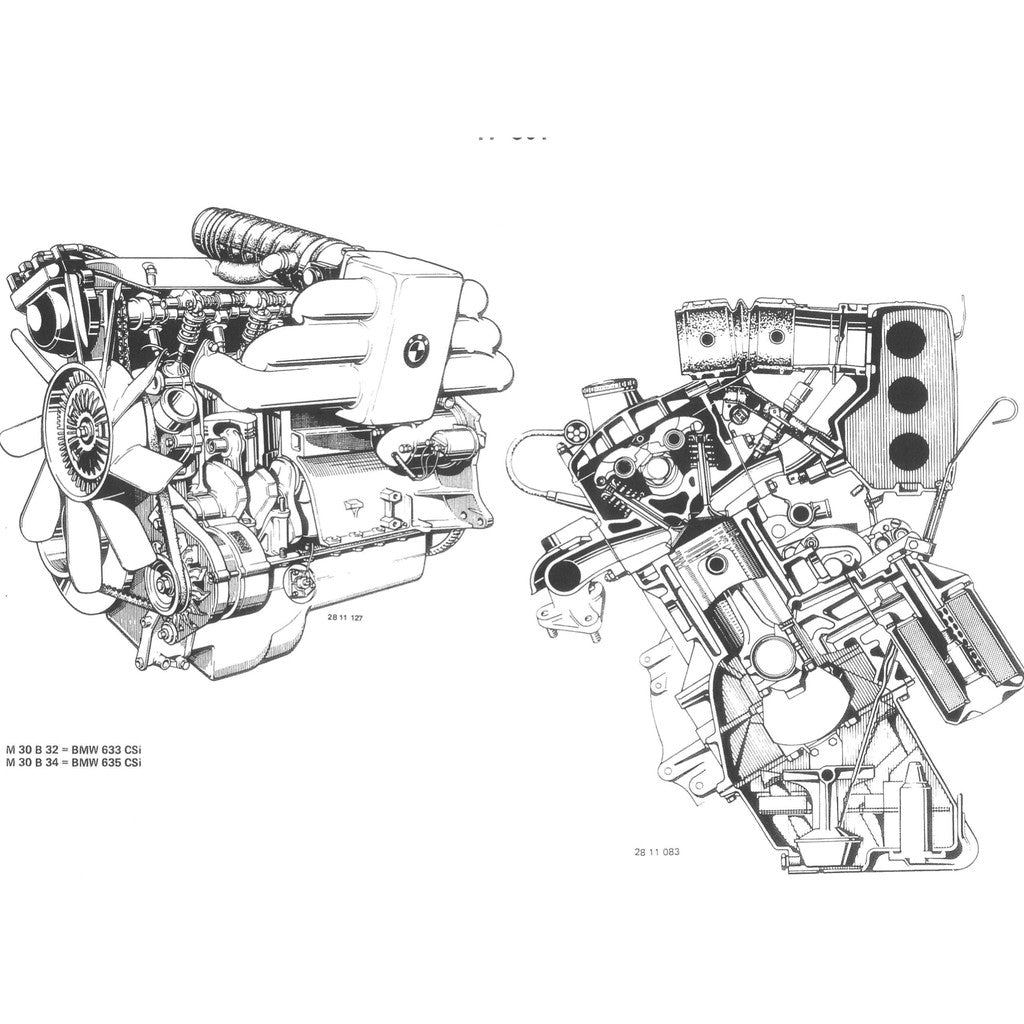 BMW 628/630/633/635 CSI Type E24 1983-1989 Full Manual Set – Repair & Maintenance Manual - page 4