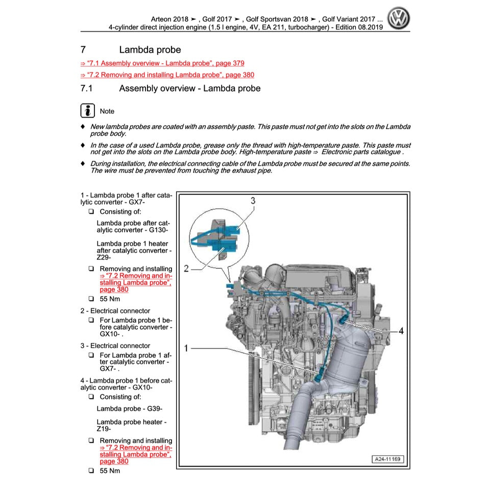 VW PASSAT B8 2015-2022 Full Manual Set – Repair & Maintenance Manual - page 2