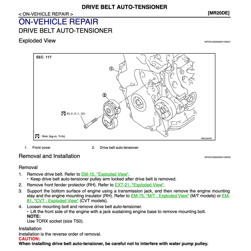 Nissan X-Trail T31 2007-2013 Full Manual Set – Repair & Maintenance Manual - page 4