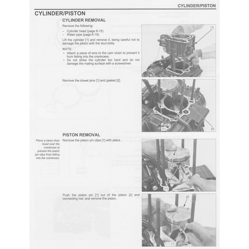 Honda CBR 250 R 2011-2021 Full Manual Set – Repair & Maintenance Manual and Spare Parts Catalog and User Handbook / CBR250R - page 6