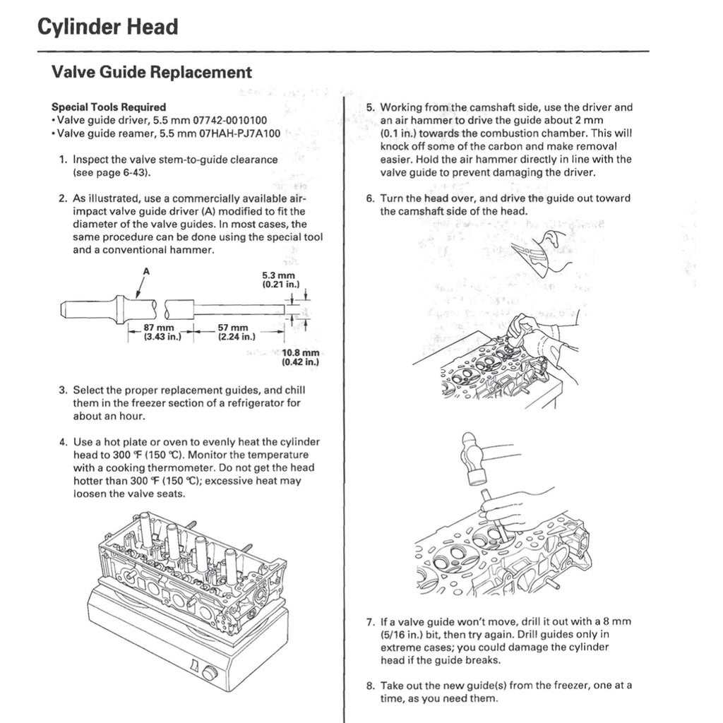 CRV Honda CR-V RE 2006-2012 Full Manual Set – Repair & Maintenance Manual - page 6