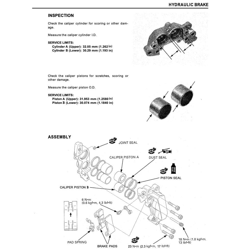 Honda CBR954RR FIREBLADE 2002-2003 Full Manual Set – Service Repair Manual and Spare Parts Catalog and User Handbook - page 4