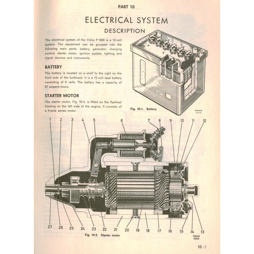 [CLASSIC] Volvo P1800 1961-1973 Full Manual Set – Service Repair Workshop Manual - page 6