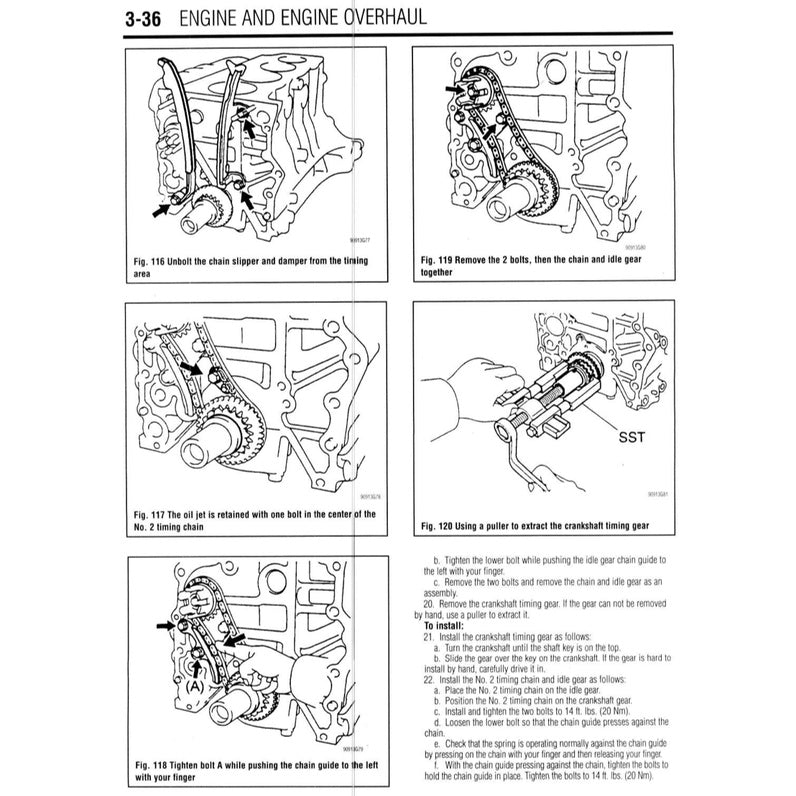 Toyota ESTIMA/PREVIA TCR10/20 1991-1999 Full Manual Set – Repair & Maintenance Manual - page 4