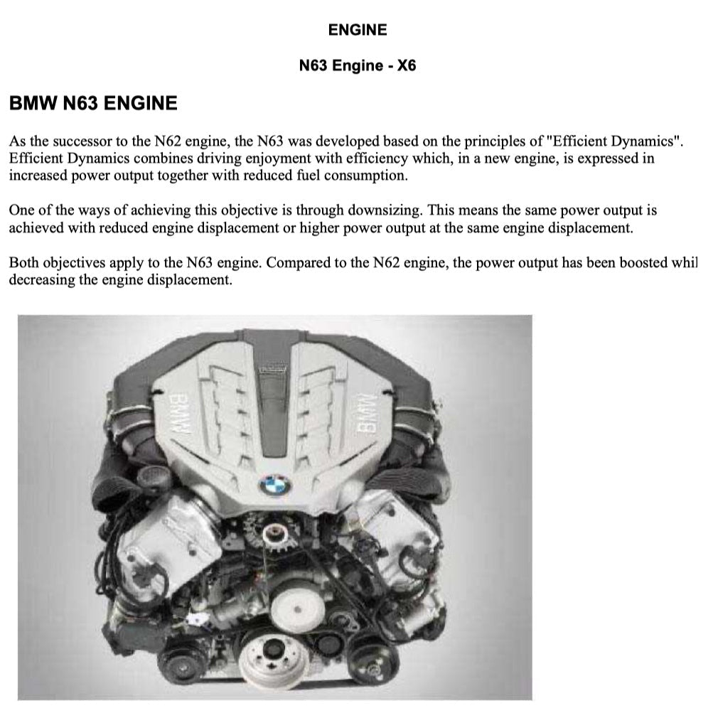 BMW X6 E71 2008-2014 Full Manual Set – Repair & Maintenance Manual - page 3