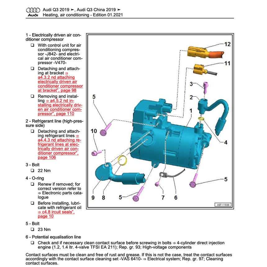 Audi Q3 F3 2018+ Full Manual Set – Repair & Maintenance Manual - page 6