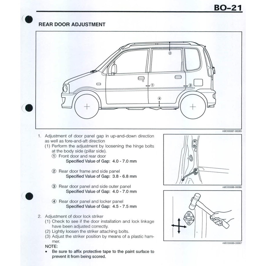 Perodua KENARI L901 2000-2009 Full Manual Set – Repair & Maintenance Manual - page 3