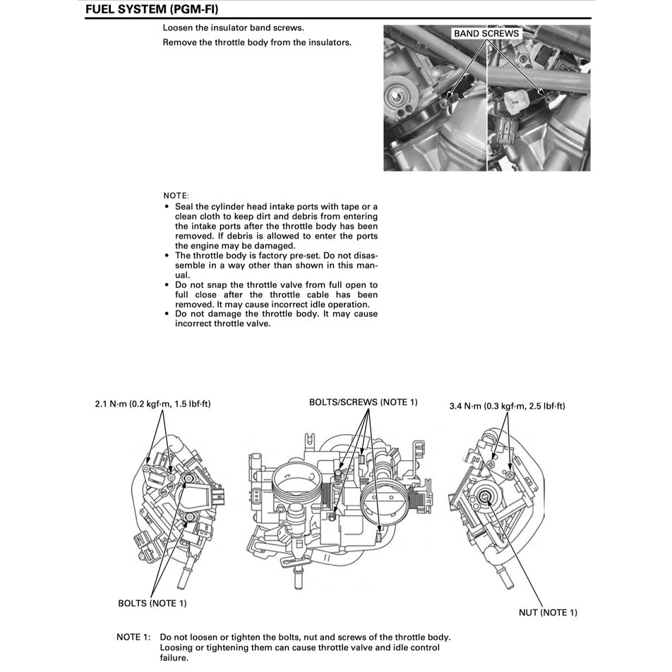 Honda TRANSALP XL700V/VA 2008-2022 Full Manual Set – Repair & Maintenance Manual and Spare Parts Catalog and User Handbook - page 5