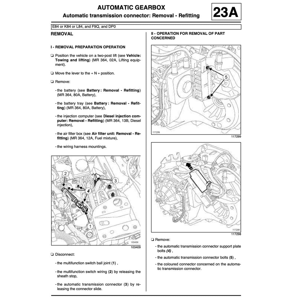 Renault MEGANE II X84 2003-2009 Full Manual Set – Repair & Maintenance Manual - page 4
