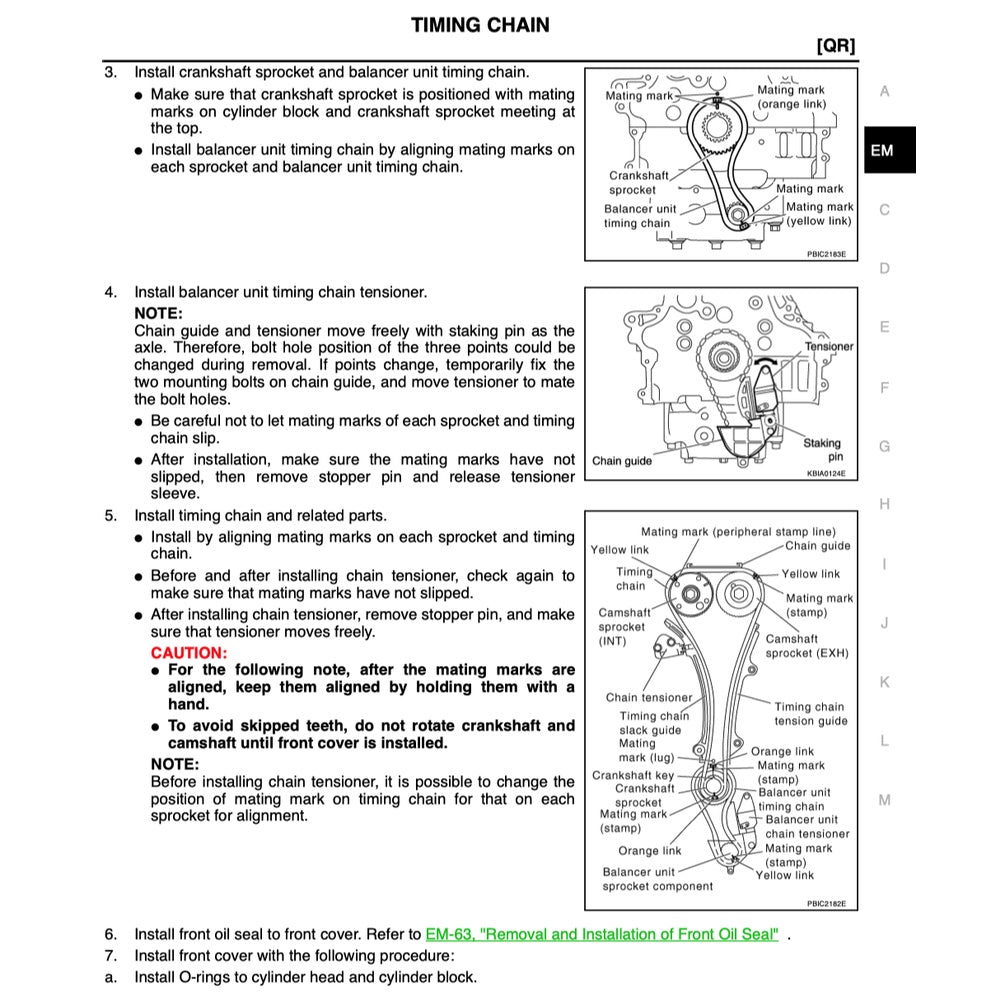 Nissan TEANA CEFIRO 2003-2008 Full Manual Set – Repair & Maintenance Manual - page 5