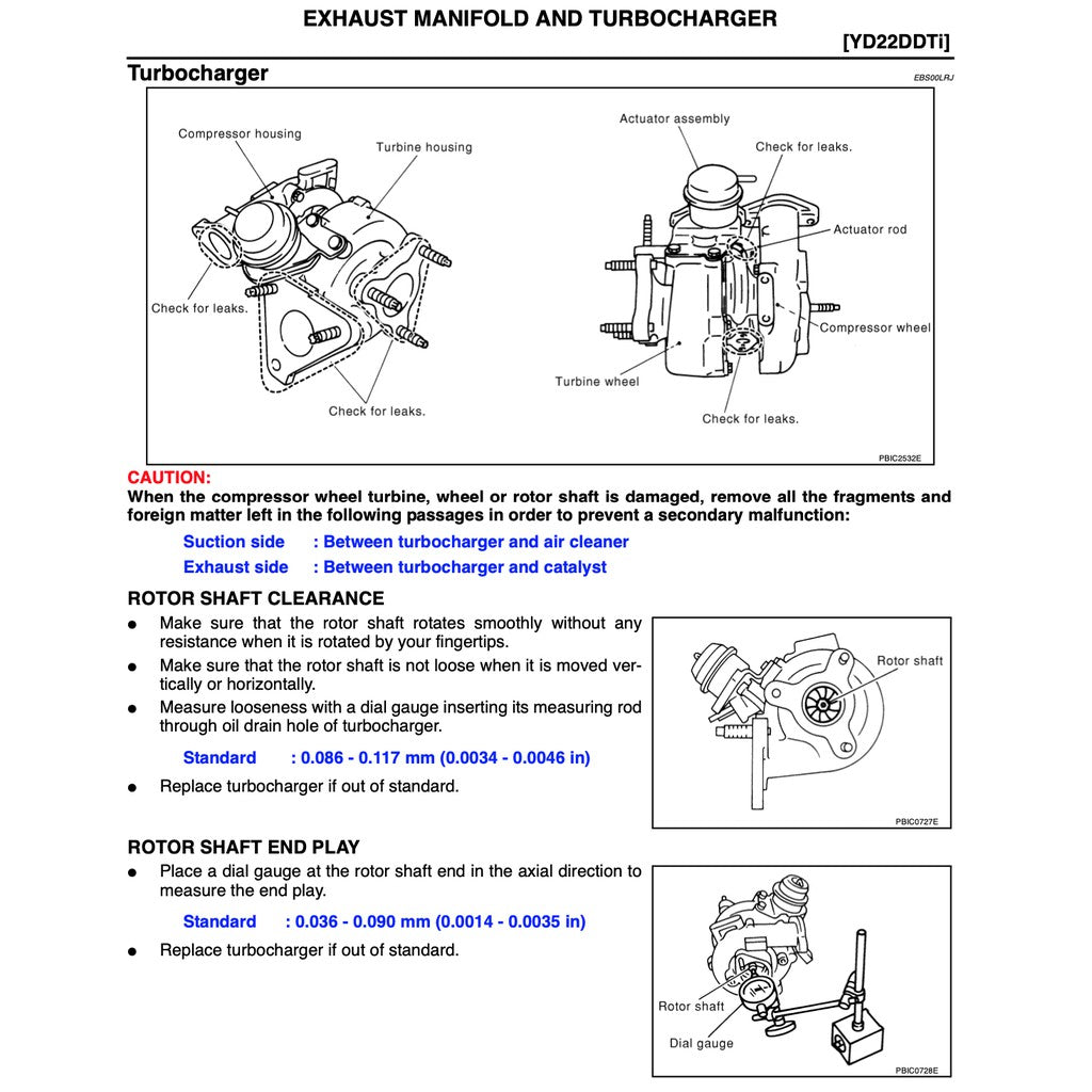 Nissan X-TRAIL T30 2001-2008 Full Manual Set – Repair & Maintenance Manual - page 4