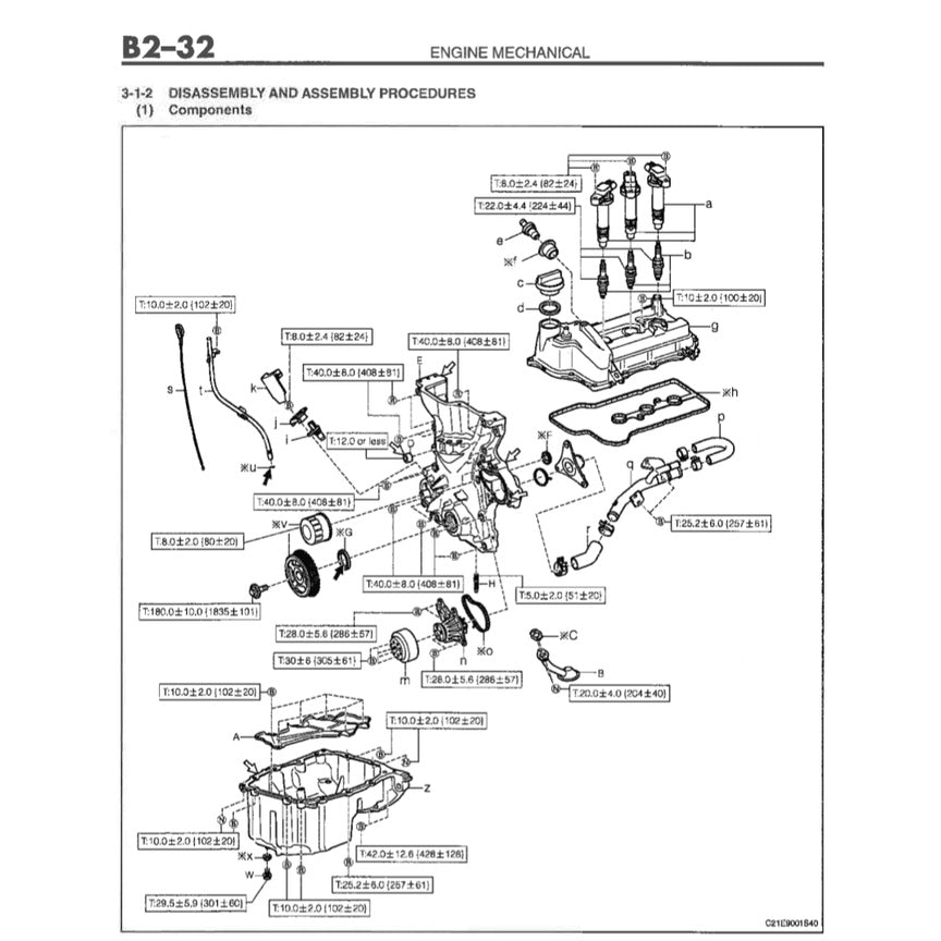 Perodua AXIA B200 / D88N 2014-2021 Full Manual Set – Repair & Maintenance Manual - page 4