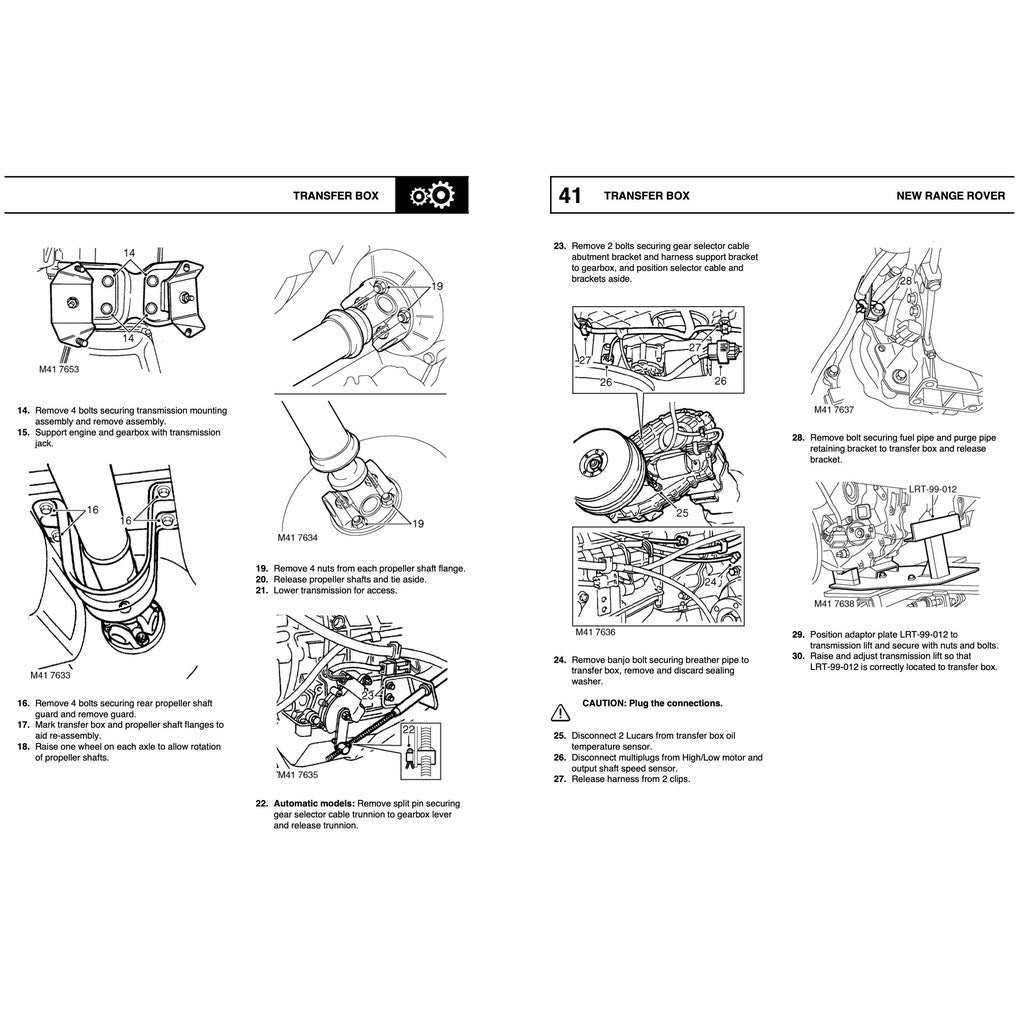 RANGE Rover LP P38/A 1994-2002 Full Manual Set – Repair & Maintenance Manual and Electrical TROUBLESHOOTING Manual - page 7