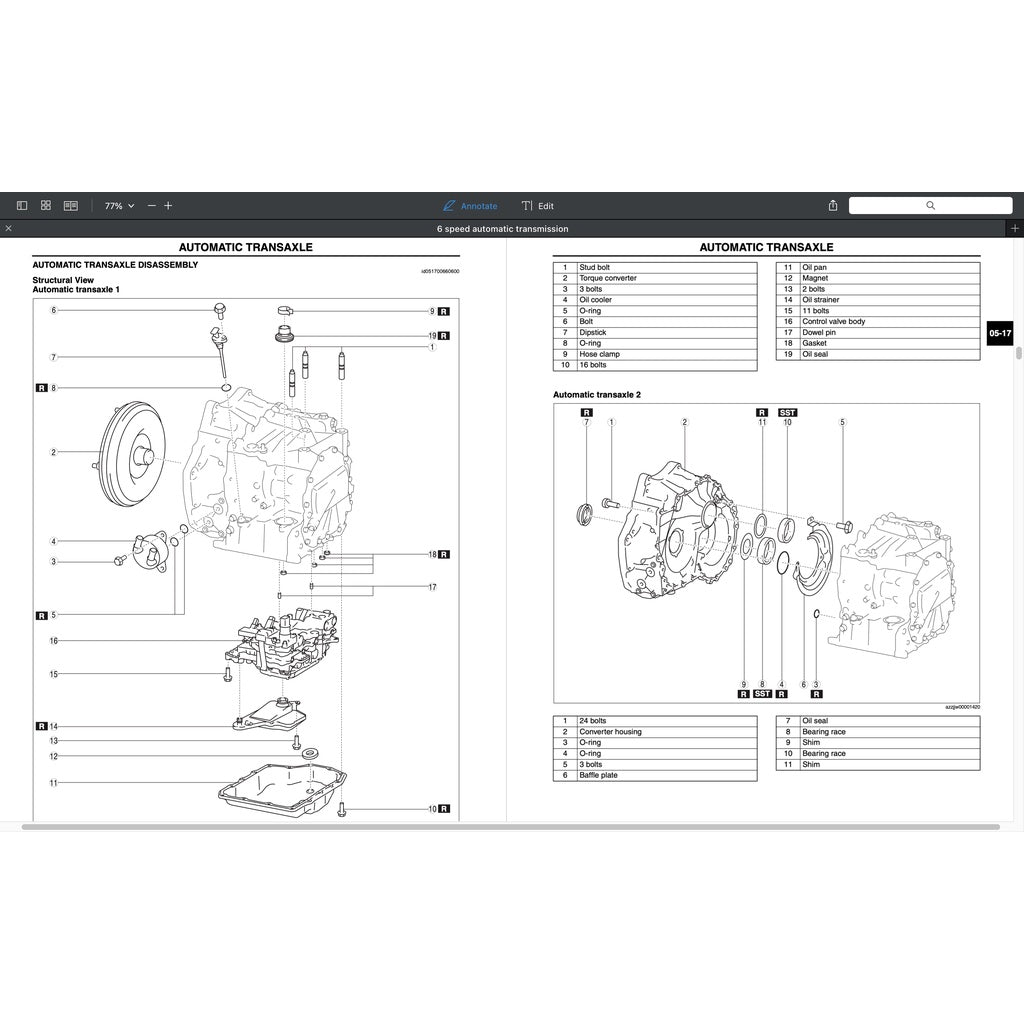 Mazda 6 GJ1 2013-2021 Full Manual Set – Repair & Maintenance Manual - page 7