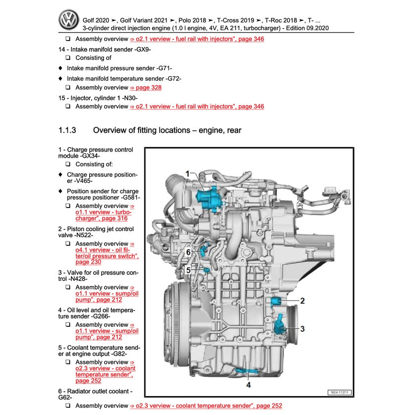 VW GOLF MK8 2020-2023 Full Manual Set – Repair & Maintenance Manual - page 5