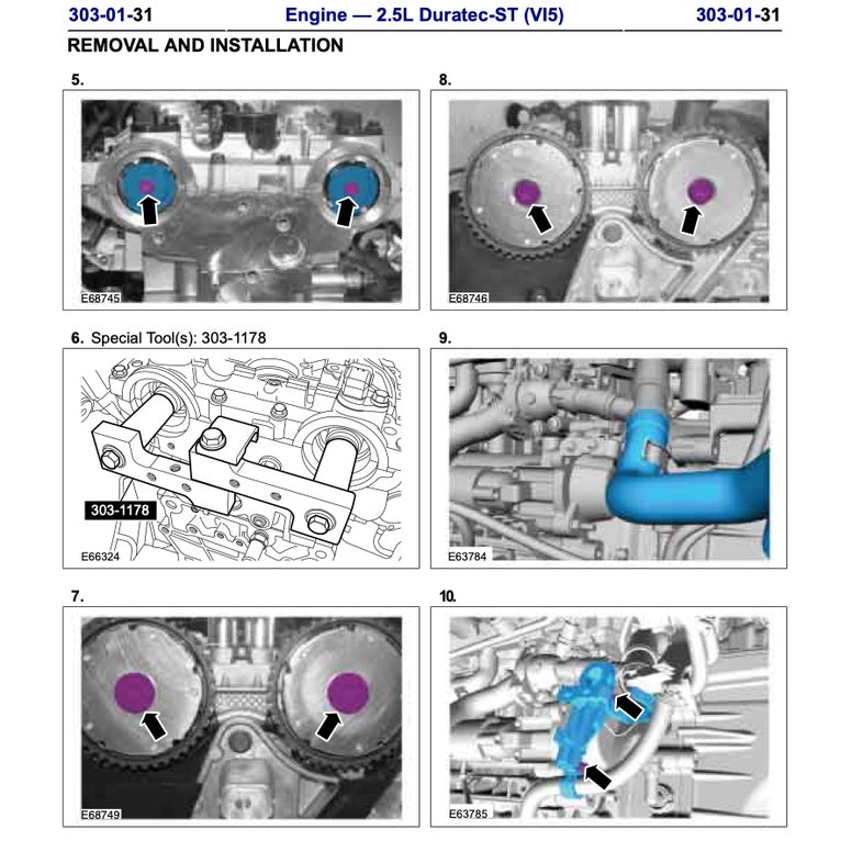Ford FOCUS ST MK2 C307 2005-2010 Full Manual Set – Repair & Maintenance Manual - page 7