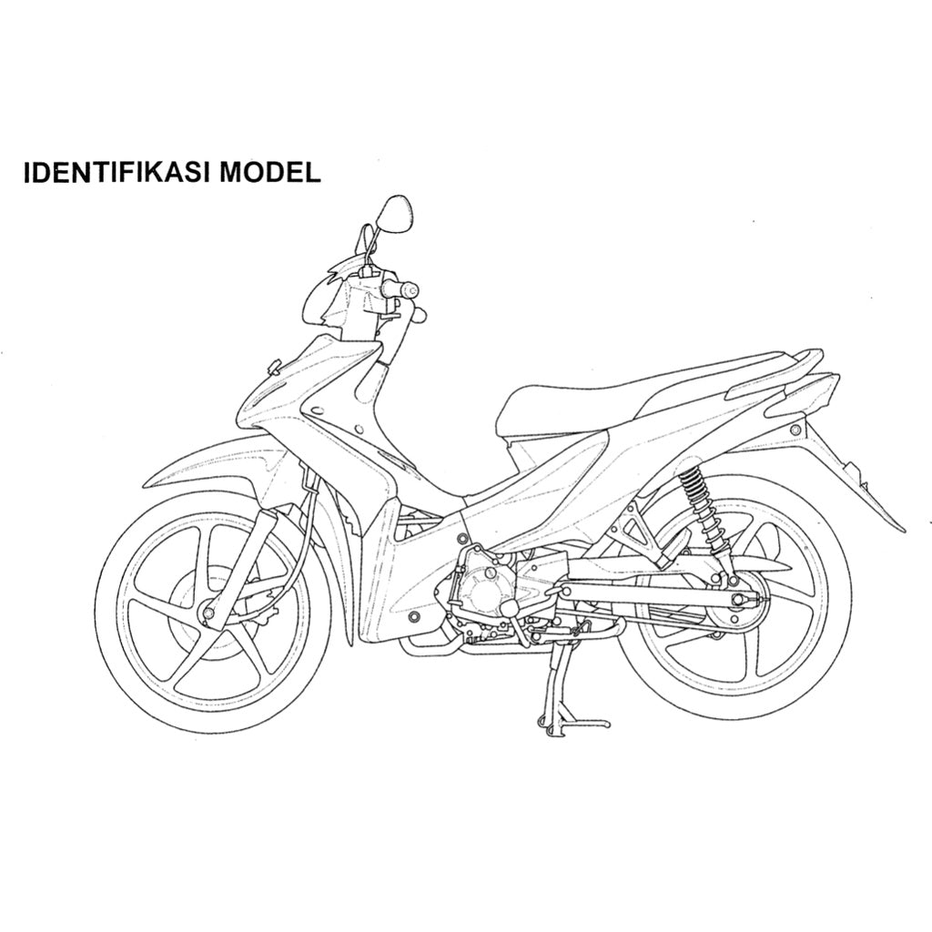 Honda WAVE 110 Workshop Repair Manual / BUKU PEDOMAN REPARASI - page 2