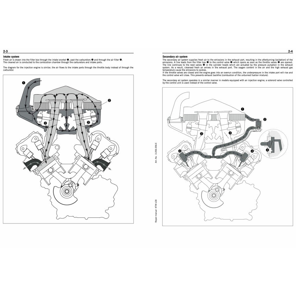 KTM 950/990 ADVENTURE 2003-2008 Full Manual Set – Service Repair Workshop Manual and Spare Parts Catalog and User Handbook - page 7