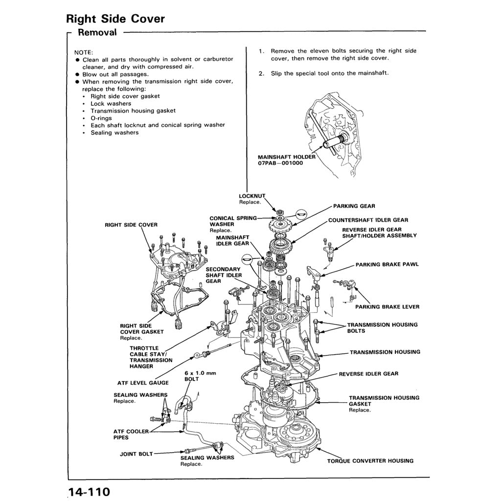 Honda ACCORD 5 CD 1993-1997 Full Manual Set – Repair & Maintenance Manual - page 4