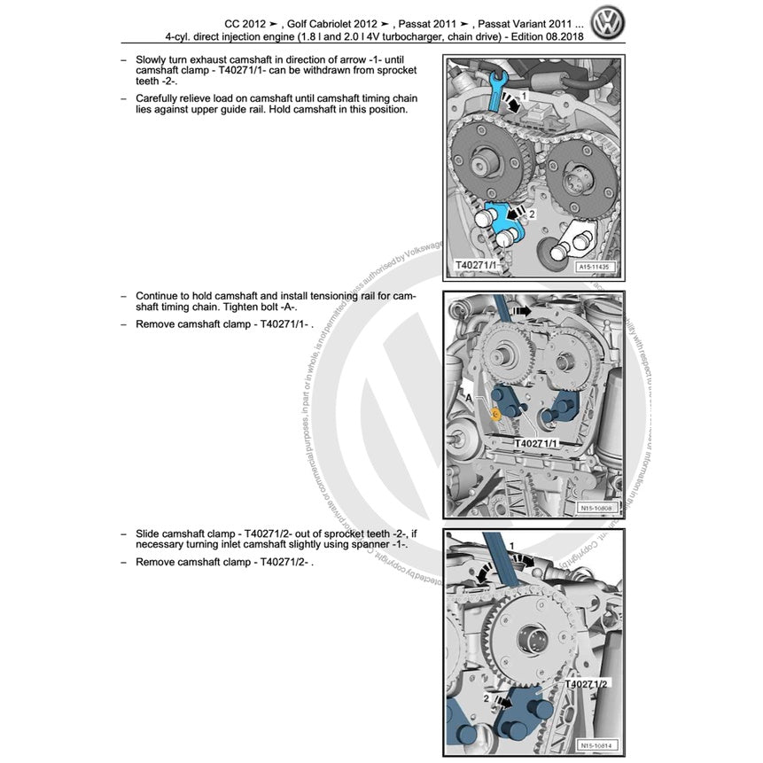 VW SHARAN 7N 2011-2020 Full Manual Set – Repair & Maintenance Manual - page 3