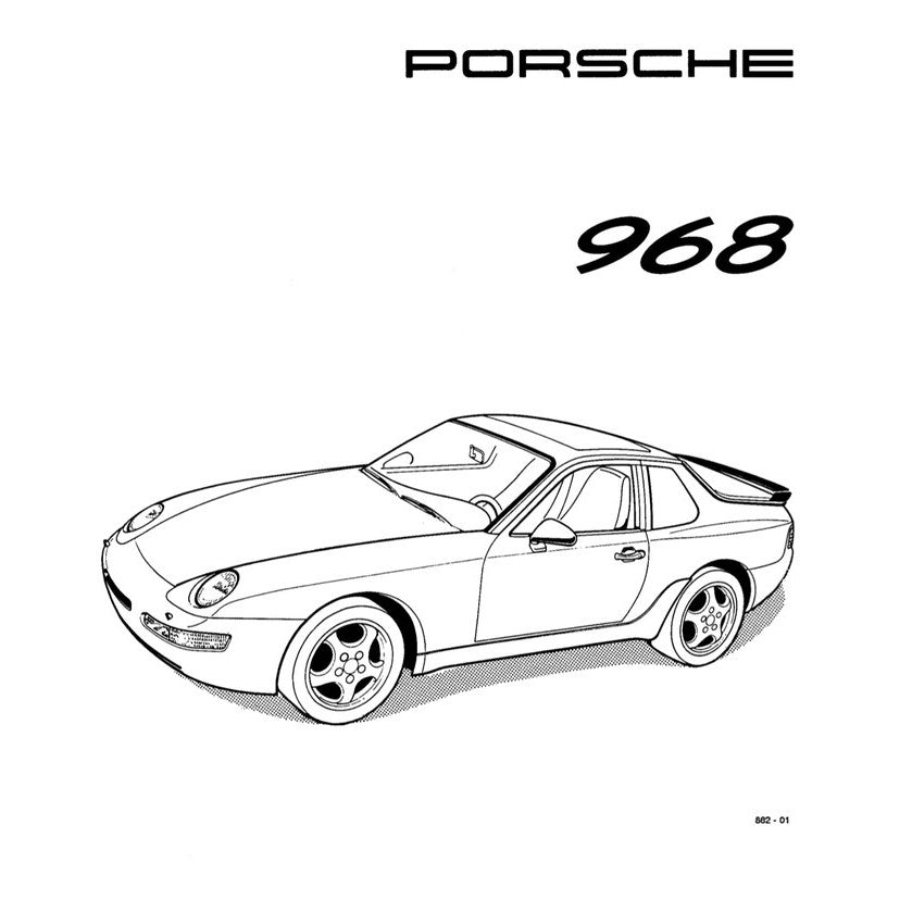 Porsche 968 1991-1995 Full Manual Set – Repair & Maintenance Manual - page 2