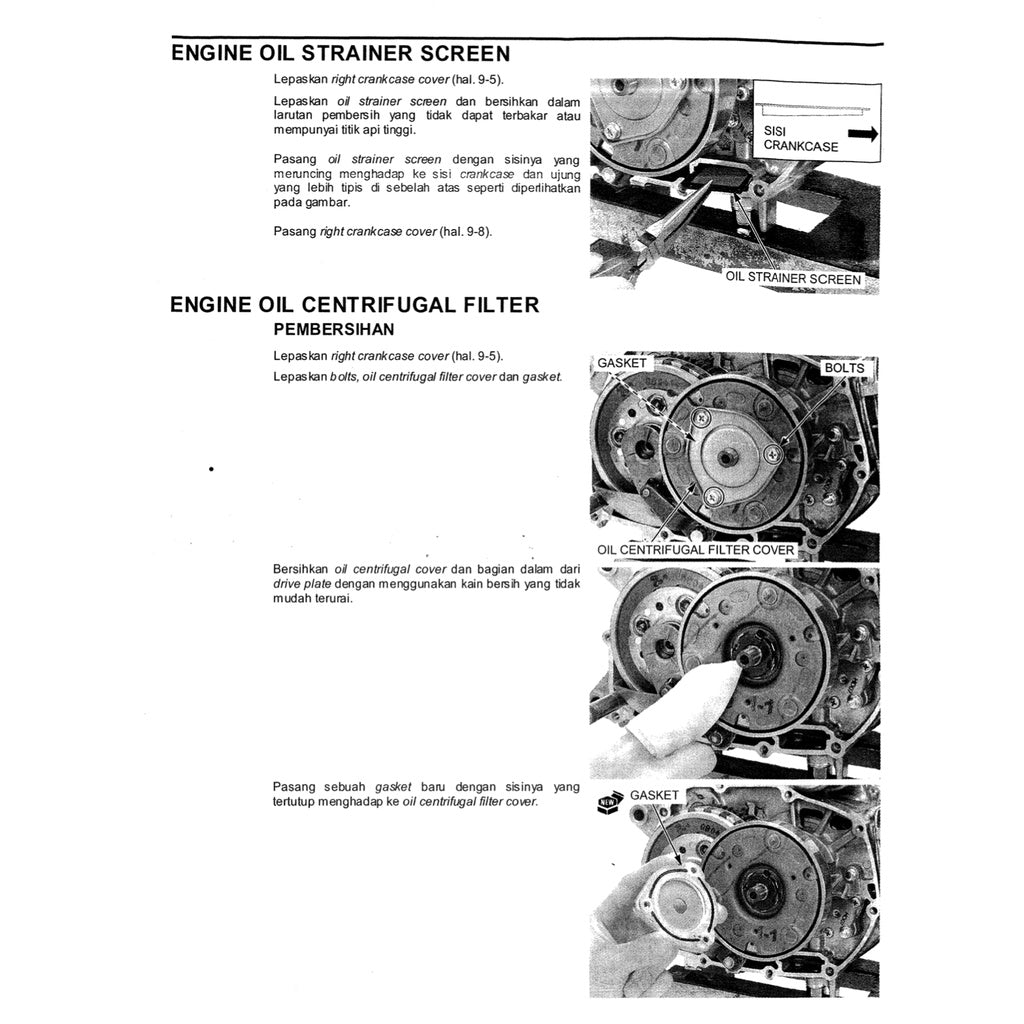Honda WAVE 110 Workshop Repair Manual / BUKU PEDOMAN REPARASI - page 5