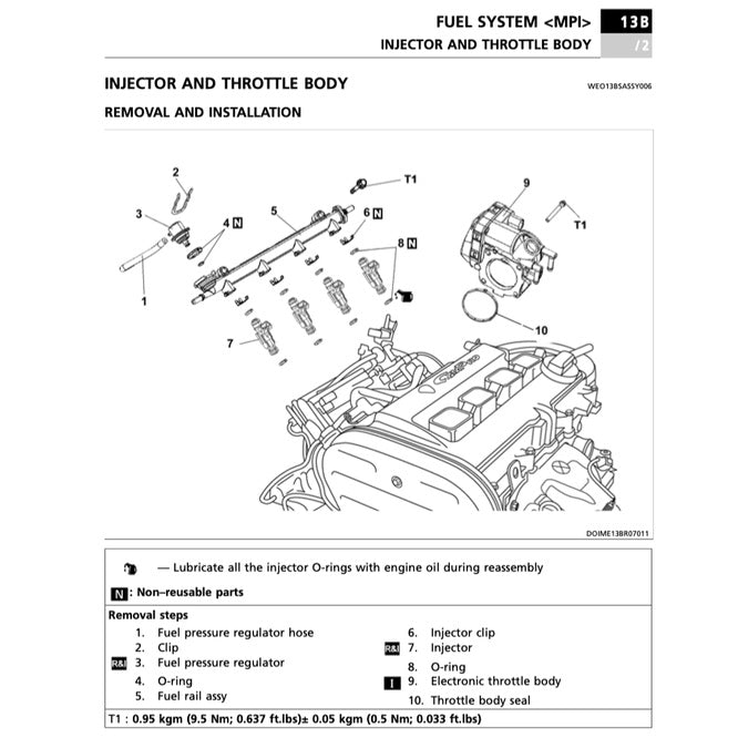 Proton CAMPRO S4P IAFM Engine Workshop Manual and Automatic Transmission F4A4A - page 4