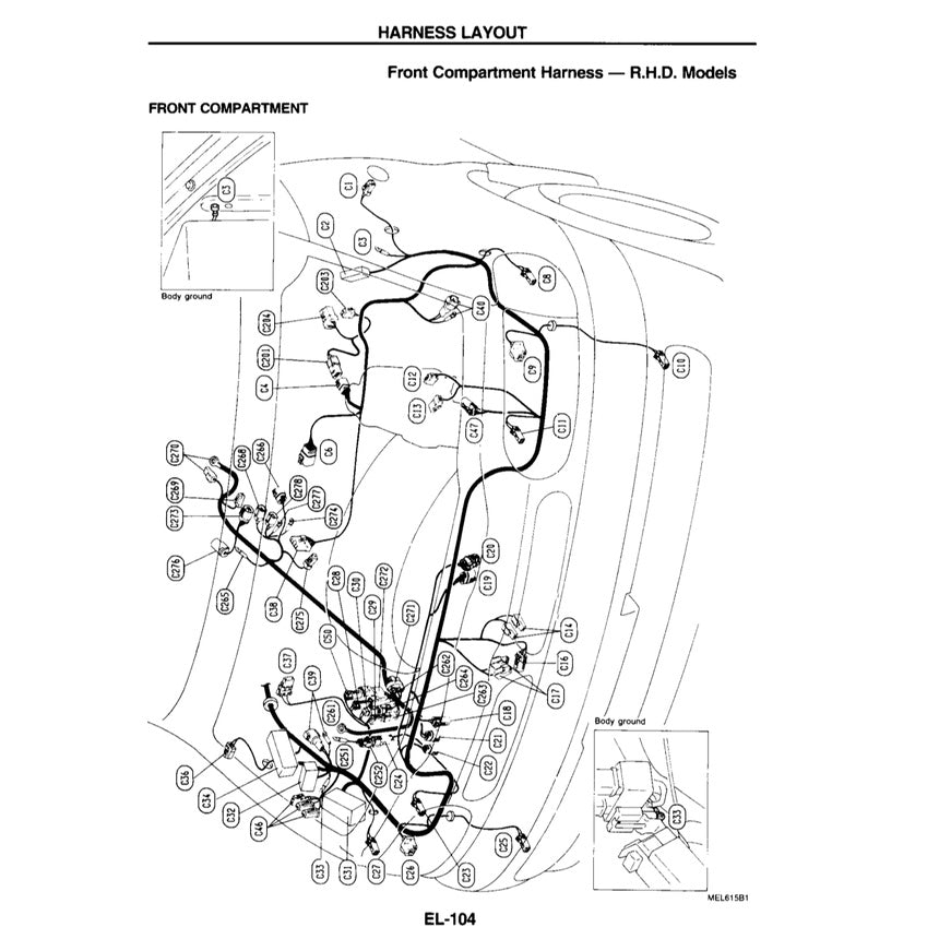 Nissan SERENA C23 1991-2001 Full Manual Set – Repair & Maintenance Manual - page 3