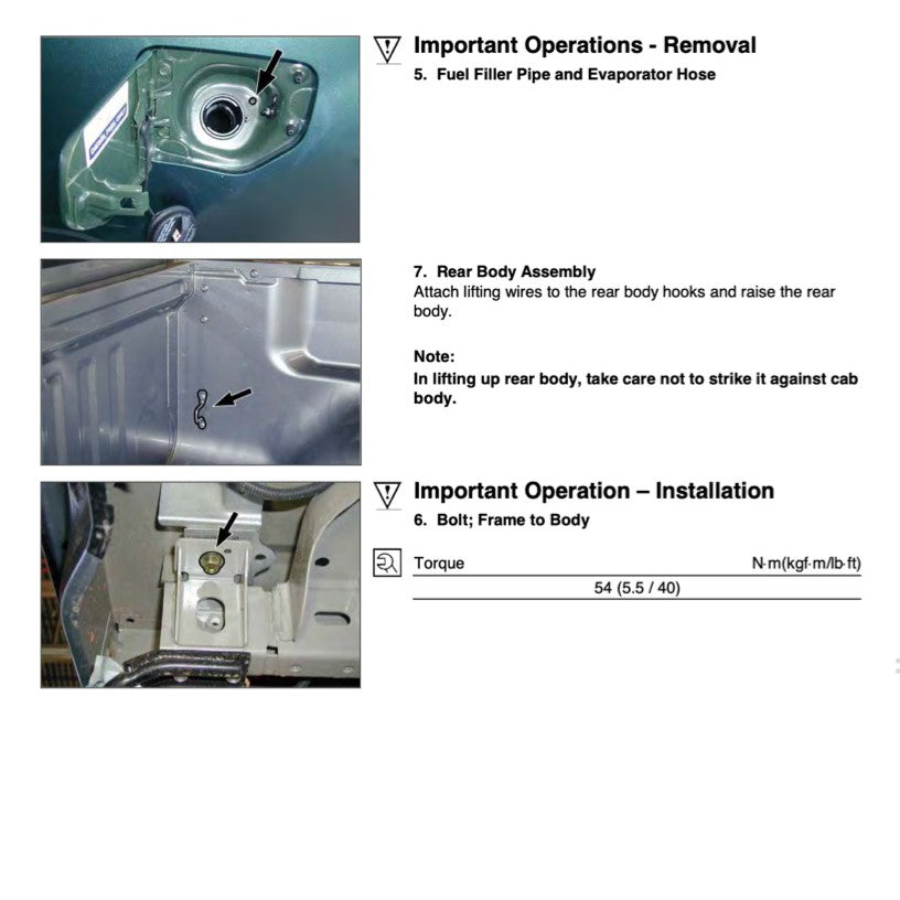 DMAX Isuzu D-MAX 2007-2012 Full Manual Set – Repair & Maintenance Manual - page 6