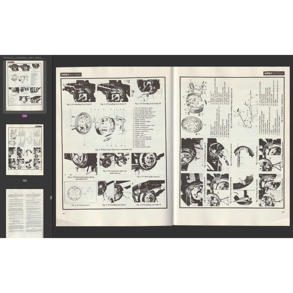 Toyota CORONA T40/T50 1962-1972 Full Manual Set – Repair & Maintenance Manual HARDCOVER - page 4