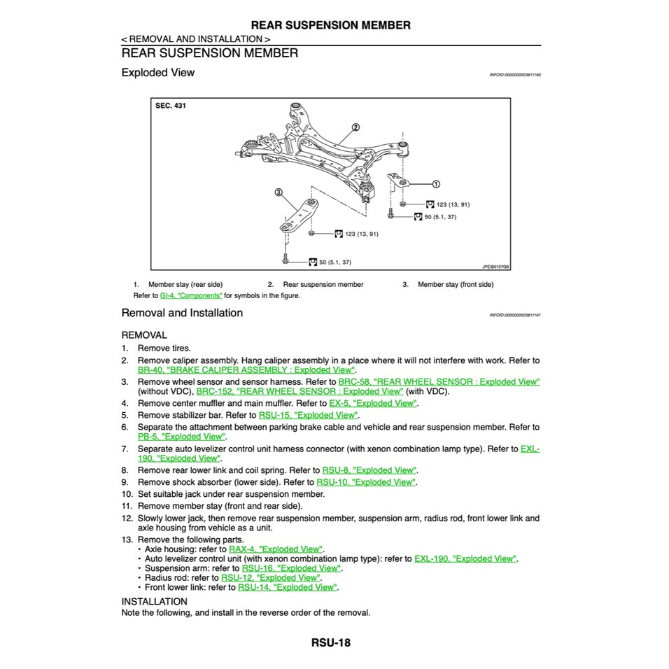 Nissan TEANA / ALTIMA J32 2008-2013 Full Manual Set – Repair & Maintenance Manual - page 6