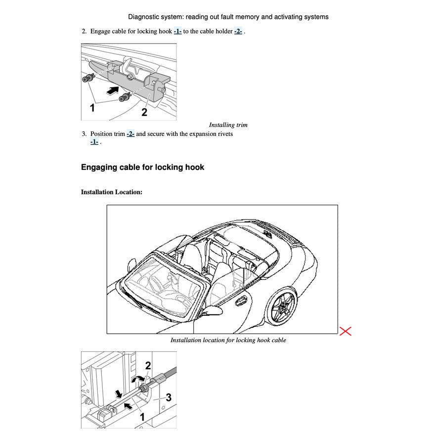 Porsche 911 997 2004-2013 Full Manual Set – Convertible Top/ TARGA Top Service Repair Manual - page 4