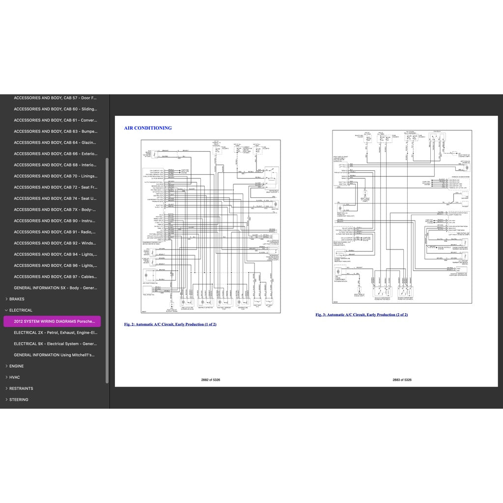 Porsche 911 991.1 2011-2016 Full Manual Set – Repair & Maintenance Manual and Spare Parts Catalog - page 5