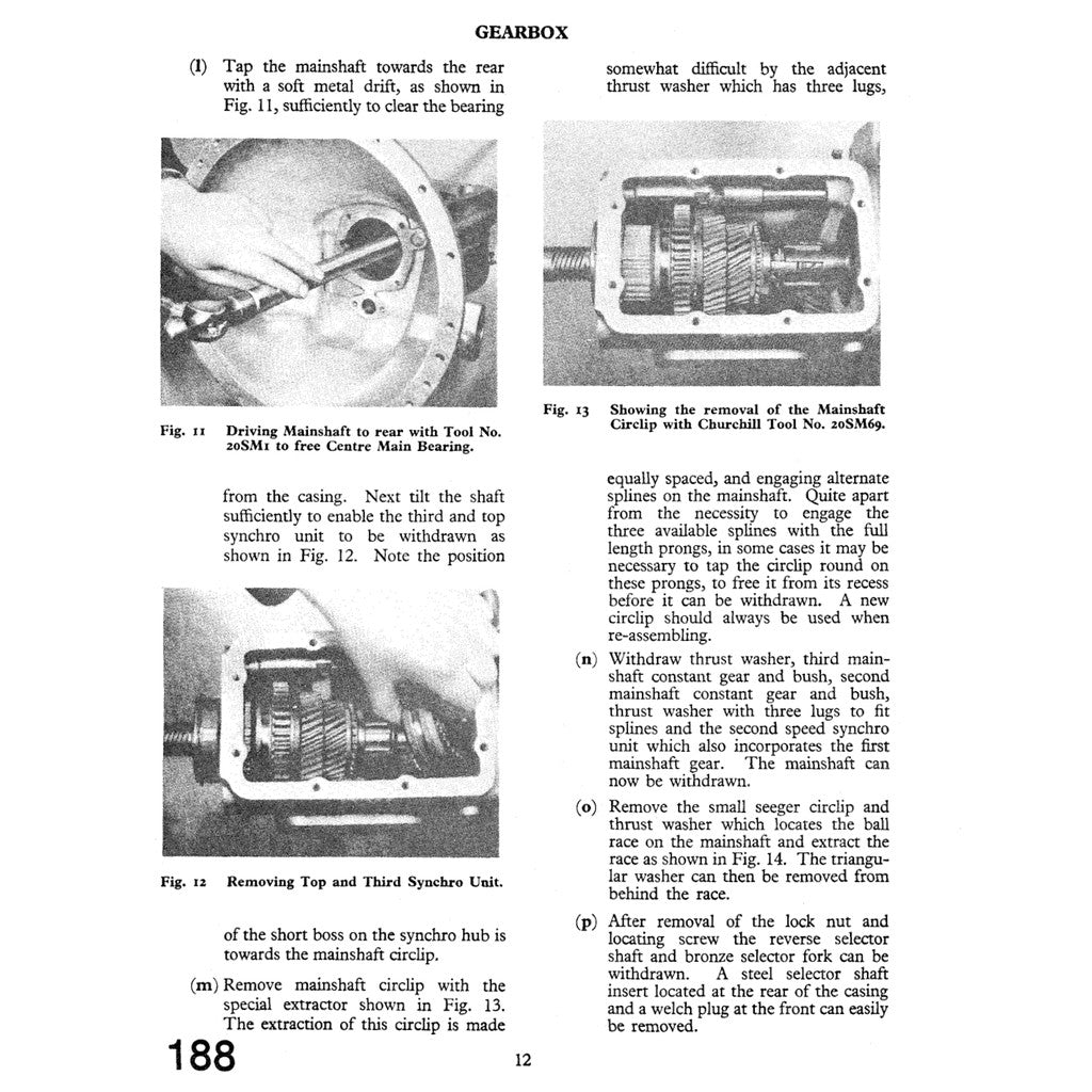 [CLASSIC] Triumph TR 2/3/3A 1953-1962 Full Manual Set – Repair & Maintenance Manual - page 6