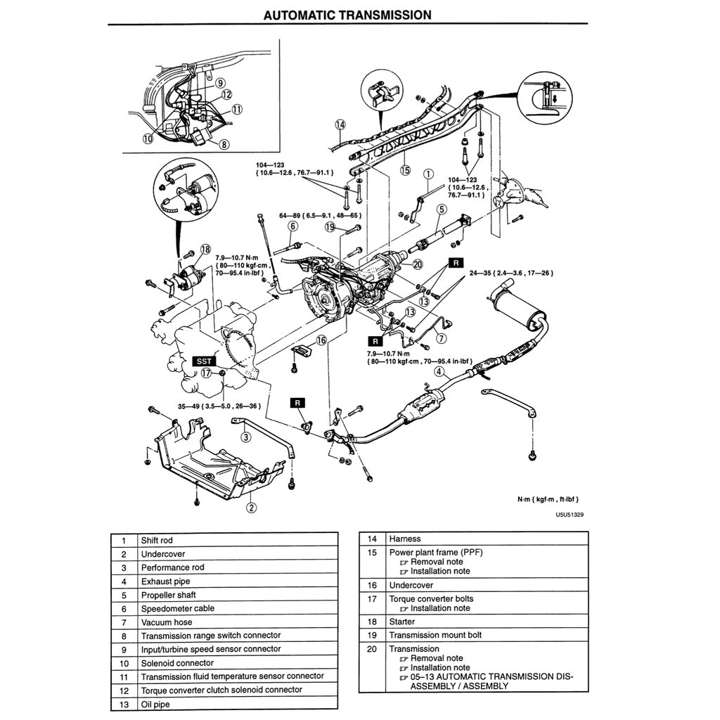 Mazda MX-5 MIATA NA Series 1997 Full Manual Set – Repair & Maintenance Manual - page 6