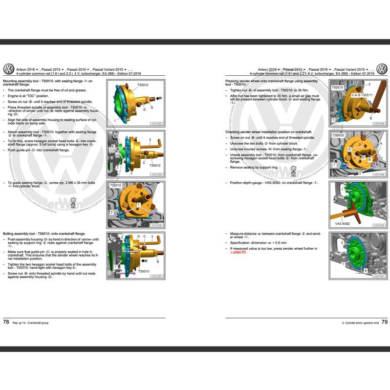 VW PASSAT B7 2011-2015 Full Manual Set – Repair & Maintenance Manual - page 5