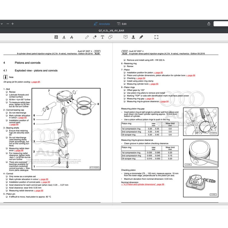 Audi Q7 4L 2006-2015 Full Manual Set – Repair & Maintenance Manual - page 4