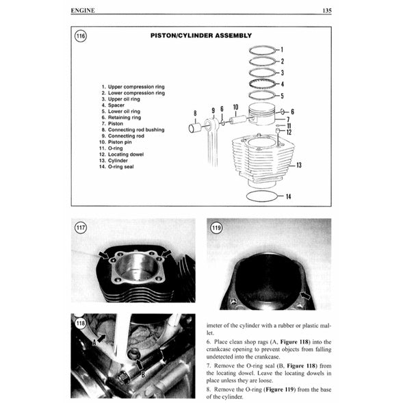 Harley-Davidson FLH/FLT Twin CAM 88 & 103 1999-2005 Full Manual Set – Repair & Maintenance Manual - CLYMER - page 4